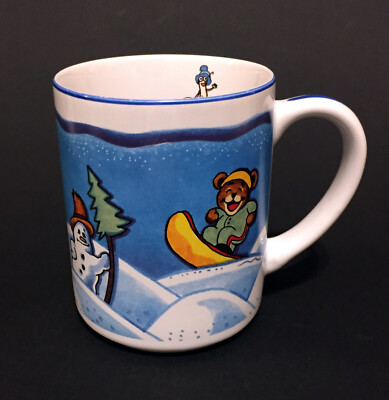 Arko Kaffeebecher, lustiges Wintermotiv, Weihnachten, Rarität, top