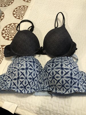 Lot Of 2 Womens Bras Size 36C Izod & Native Intimates