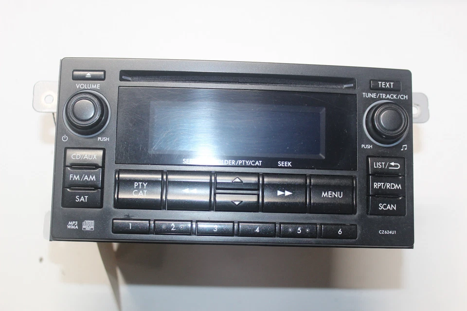 2011-14 SUBARU IMPREZA WRX HEAD UNIT STEREO CD/AUX/RADIO AM/FM K848 - Image 4 of 4
