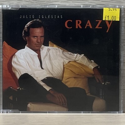 Julio Iglesias Crazy 1994 2 Track CD Single