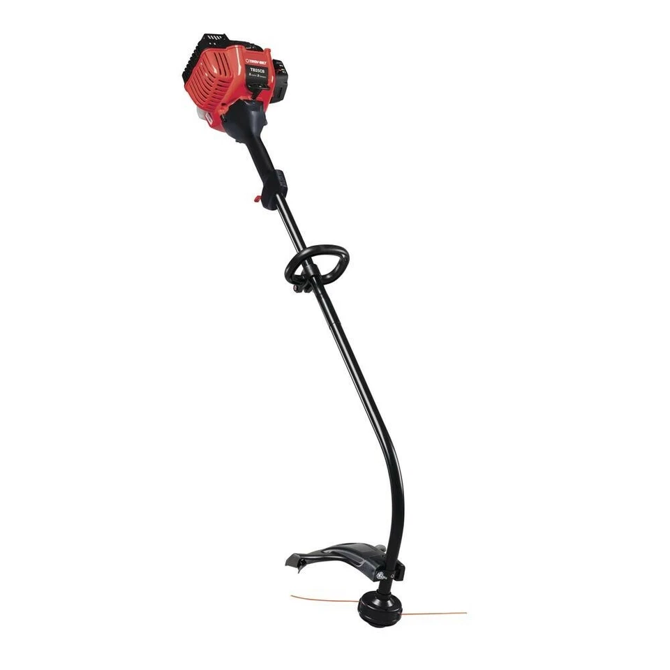 16" Grass Edge Trimmer Weed Cutter 2 Cycle Adjustable Handle Curved Shaft Gas - Image 4 of 4