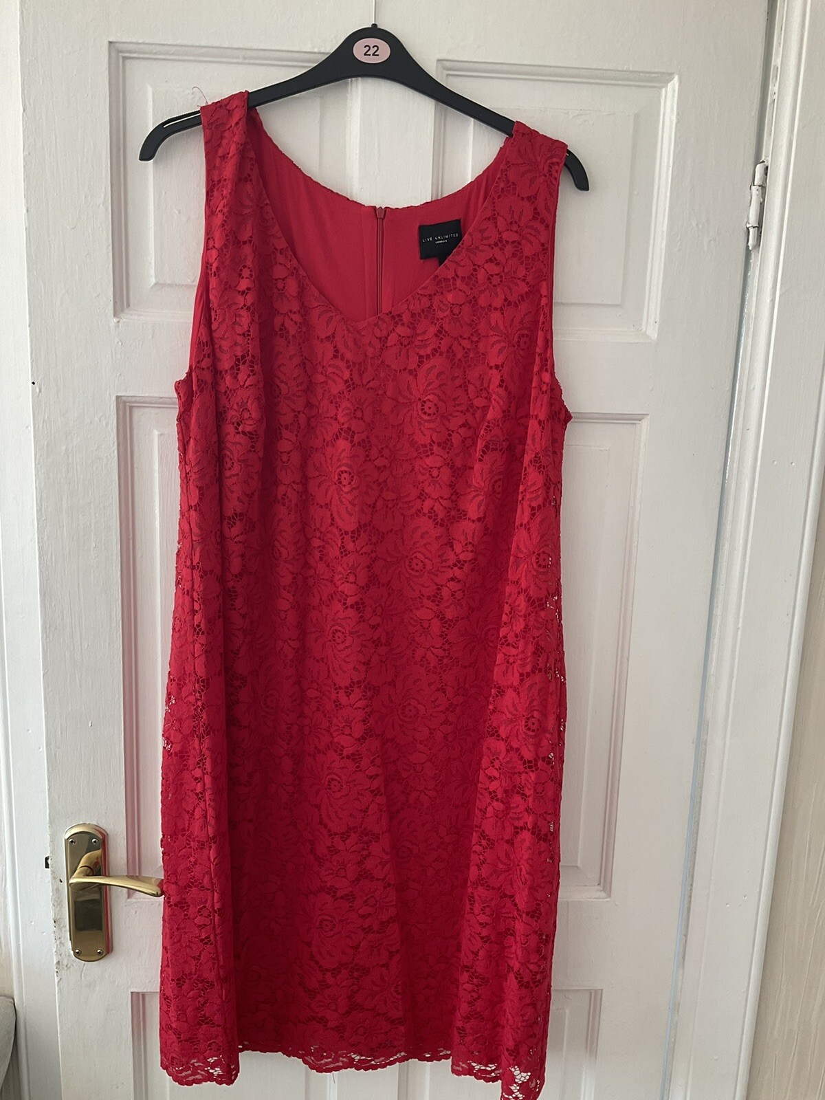 BNWT LIVE UNLIMITED DRESS And Chiffon Jacket SIZE UK 22 Wedding Guest
