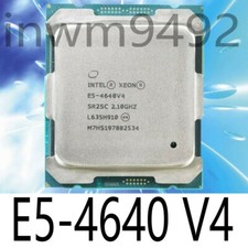 Intel Xeon E5-4640 V4 SR2SC 12-Cores 2.10GHz 30MB 105W LGA2011-3 CPU Processor