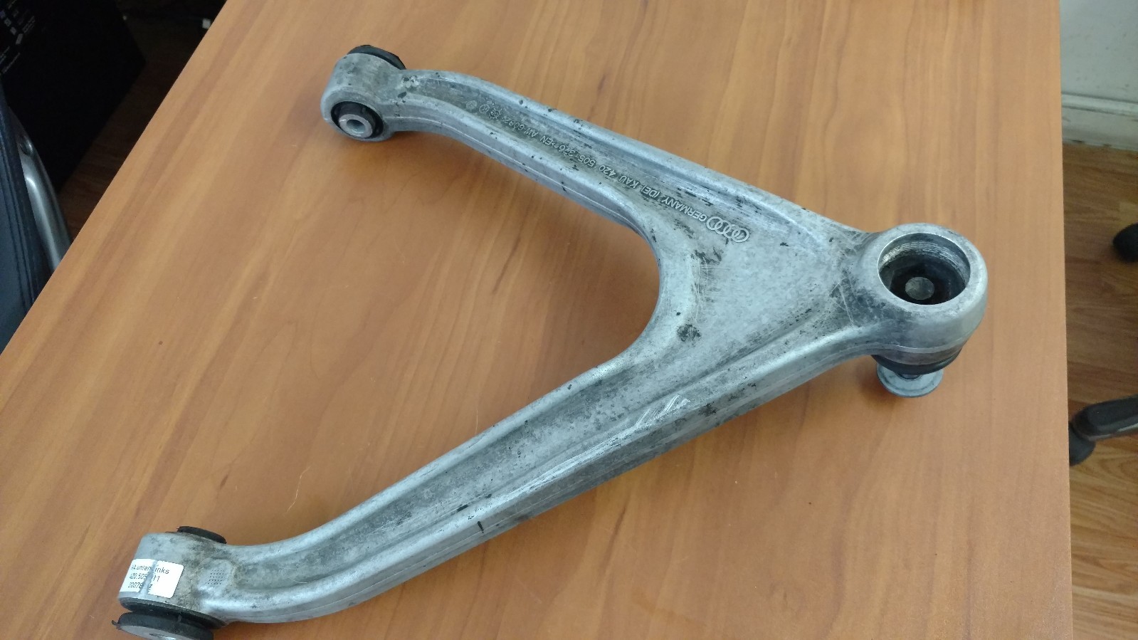 LAMBORGHINI GALLARDO LP560 REAR LEFT LOWER CONTROL ARM OEM 420505311