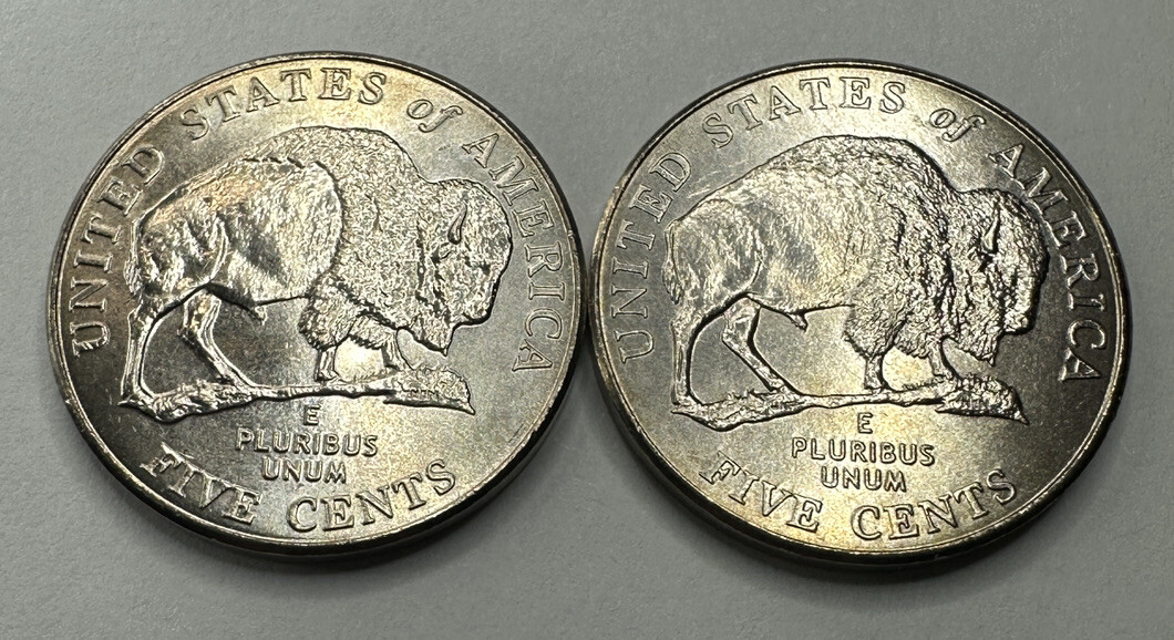 （あまと）Government Nickel Finish エングレーブ 2005 P&D Jefferson Nickel American 