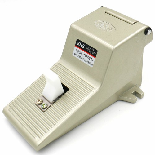 SNS FOV320A Pneumatic Foot Operated Pedal Valve latching 5/2 way PT 1/