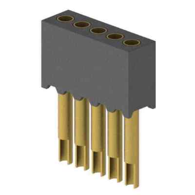 CONN RCPT 5POS 0,05 GOLD PCB