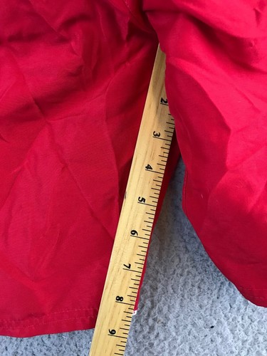 Nike Swim Trunks Boys Size Small Red Elastic Waist Pockets Built in Underwear - Picture 3 of 21