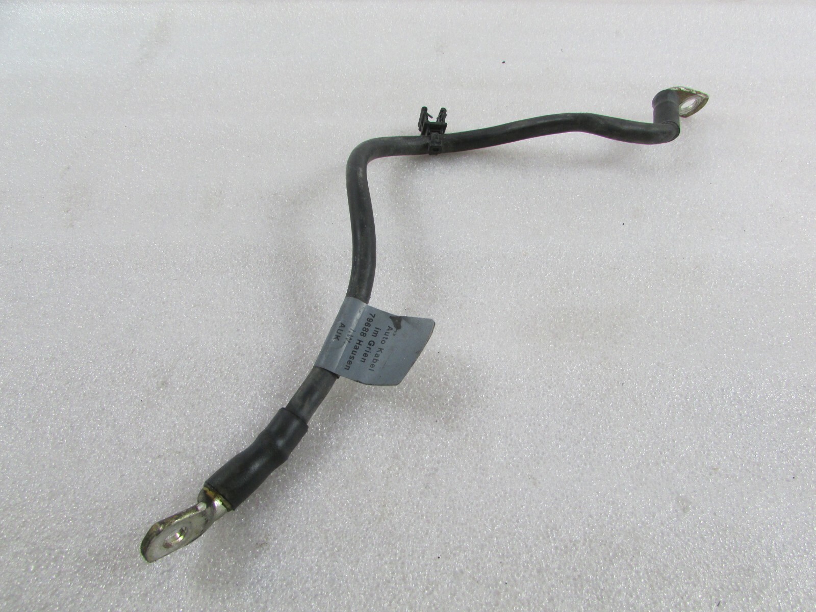 Lamborghini Aventador, Right Engine to Chassis Ground Cable, Used, P/N 470971238