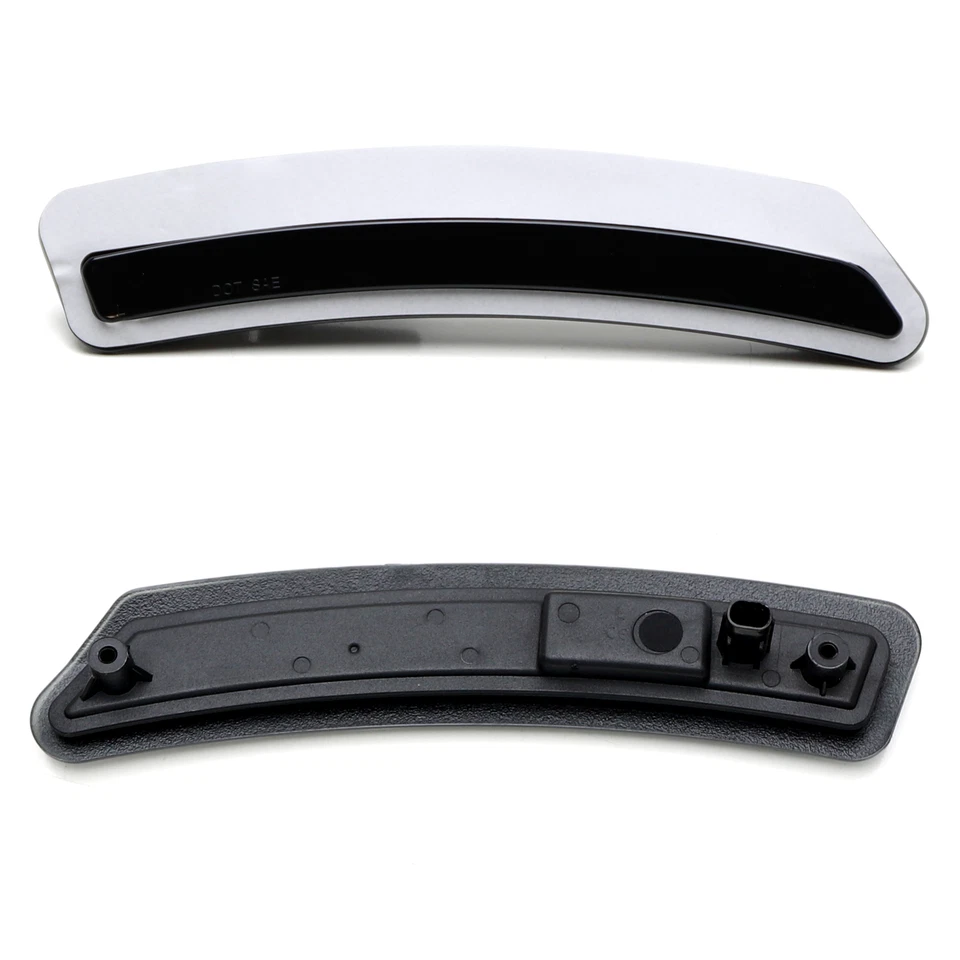 Marcadores laterales de paso de rueda ahumado tira LED completa ámbar para Lexus LC 500 500h 2018-up Foto 2 de 4