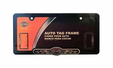 Chroma Graphics 6413 Harley Davidson Bar & Shield Logo Black License Plate Frame