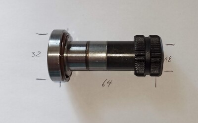 Ankerrohr für ATOS DHI Hydraulikventil Nothandbetätigung