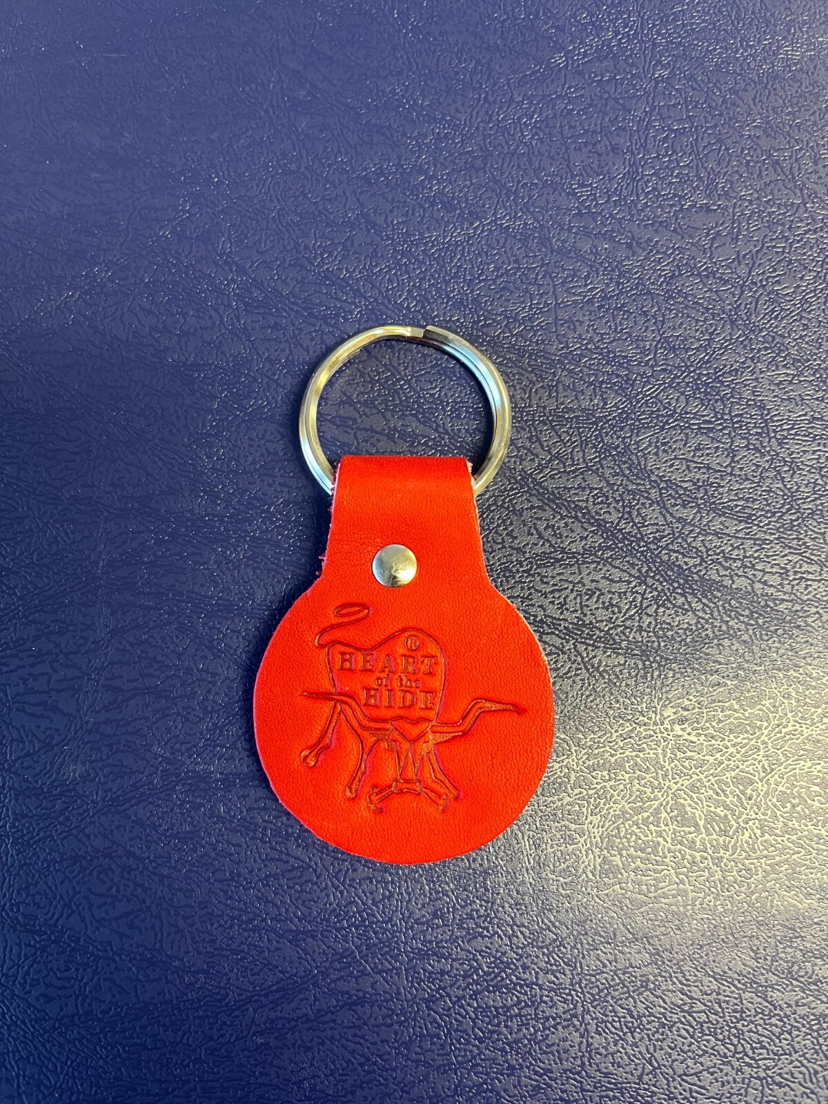 Rawlings Heart of the Hide Leather Keychain Red eBay