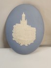 Vintage Wedgwood Blue Jasperware Plaque Medallion Tower of London Cameo 1998 — photo 6