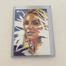 2021 Topps WWE Undisputed Charlotte Flair Rob Schamberger Sketch Art Card RS-5