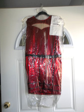 Revolution Dancewear Dress W/Built in Shorts FIREWORK MEDIUM ADULT HEADPIECE