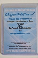 2025 Topps Marvel Avengers Shadowbox Base Par...