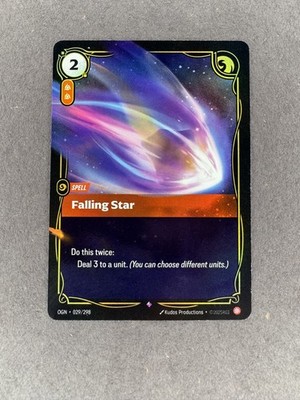 League Of Legends: Riftbound TCG - Falling Star - Origins Set 029/298 English