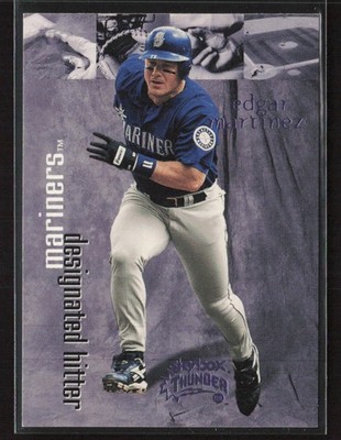 Edgar Martinez 1999 SkyBox Thunder #149 Rant Seattle Mariners
