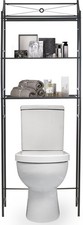 BLACK - SORBUS BATHROOM STORAGE SHELF OVER TOILET