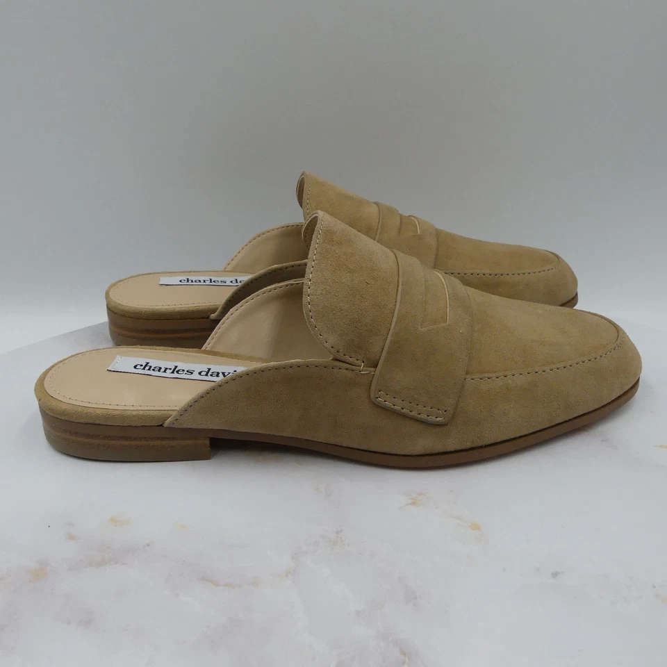 Туфли женские Charles David размер 5,5 замшевые мокасины без спинки Mule Fairway - Изображение 4 из 4