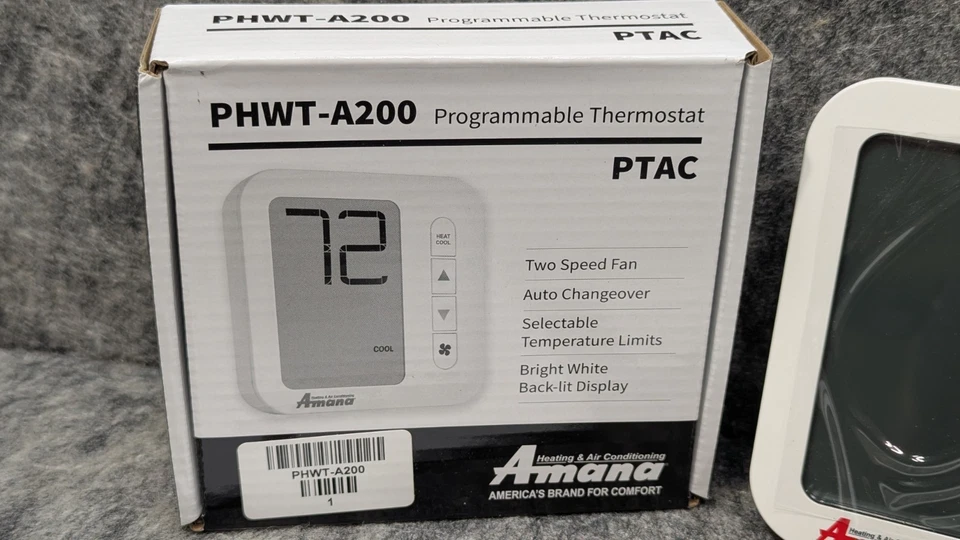 🔥Nuevo🔥 Termostato Programable Amana PHWT-A200 Foto 2 de 4