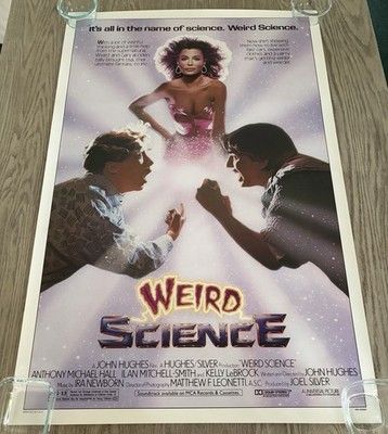 WEIRD SCIENCE 1985 ORIGINAL ONE SHEET SINGLE SIDED POSTER 27'' x 41'' NSS #850065
