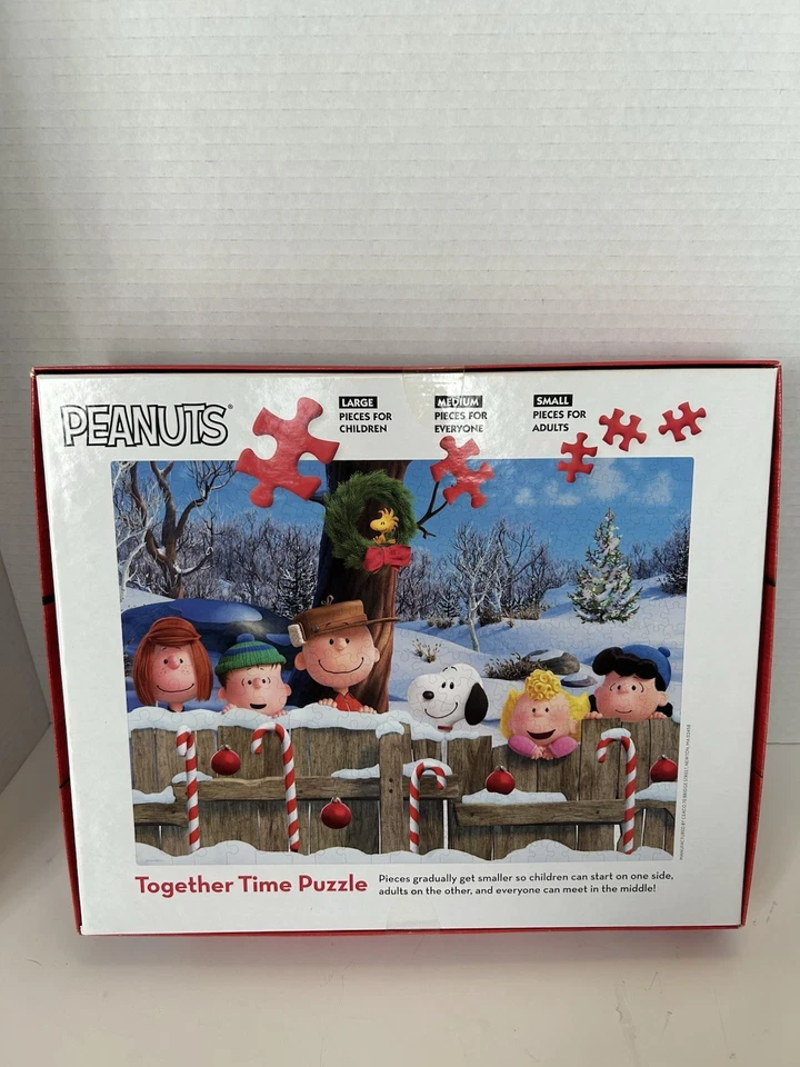 Peanuts Snoopy Navidad "Together Time Puzzle" Sellado 500 Piezas Kohls Foto 2 de 2