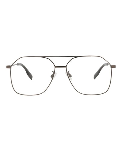 McQ Alexander McQueen Unisex Aviator Ruthenium Ruthenium Transparent Fashion - Bild 1 von 4