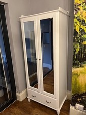 Ikea  TYSSEDAL wardrobe with mirror, inside drawer, shelf and hanging rail