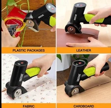 SEESE Cordless Electric Scissors, Rechargeable Cardboard