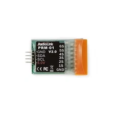 PRM-01 Airplane Battery Monitor Module 1S-6S Voltage Real-time Telemetry, Low...