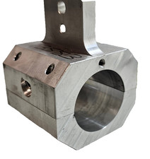 Qty 2 Sets, 45mm Diameter Aluminum CNC Spindle Motor Mount Bracket Holders