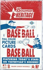 2006 Bowman Heritage baseball sealed hobby box