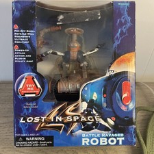 Vintage 1997 Lost In Space Battle Ravaged Robot