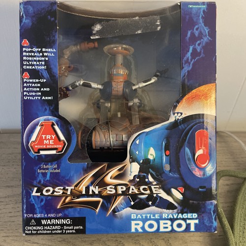 Vintage 1997 Lost In Space Battle Ravaged Robot