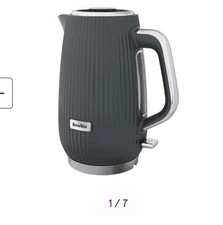 Image of BREVILLE Linear VKT245 Jug Kettle - Grey & Chrome