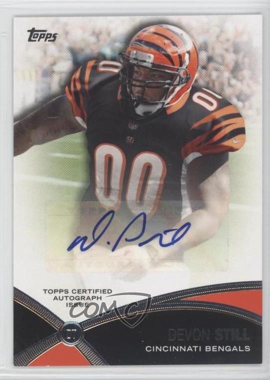 2012 Topps Prolific Playmakers Devon Still #PPA-DST Rookie Auto RC 0c2