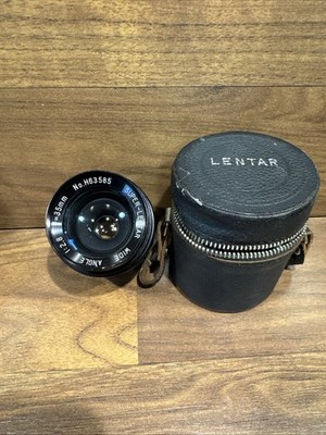 Super LENTAR Lens 1 2.8 f=35mm with Original Case Made in Japan