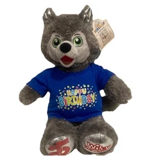 Build a Bear NWT 25th Anniversary Wiley  Plush & T-shirt Great Wolf Lodge Resort