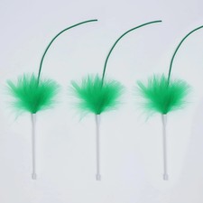 Replacement Feather Wands for Hide-and-Seek Cat Toy - 3 Pack Accessories