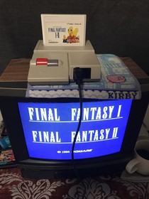 Final Fantasy 1 & 2 1994 Game Box Manual Strategy Guide Famicom Japan Squaresoft