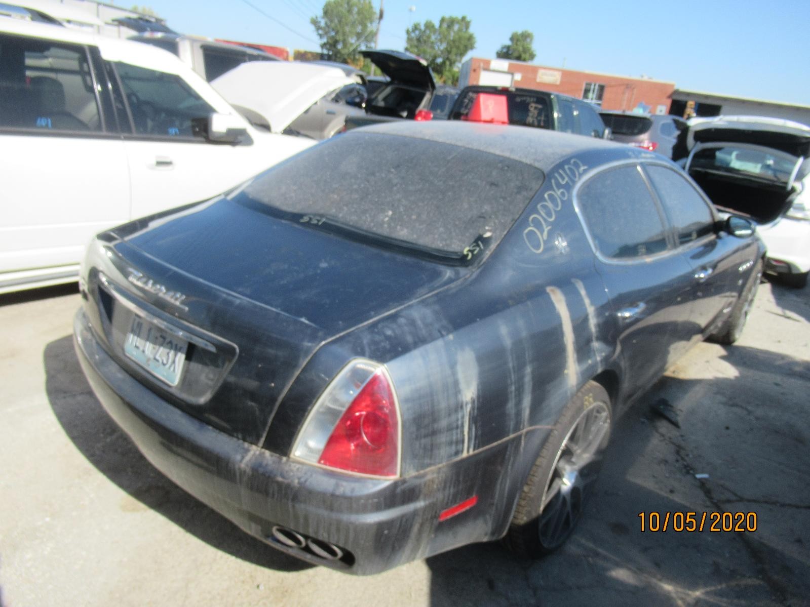 Used Tail Light Assembly fits: 2006 Maserati QUATTROPORTE  Grade A