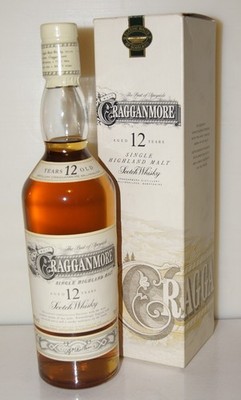 alter CRAGGANMORE 12y 40% 2 part label Single Highland Malt bottlecode L15M 0.7L