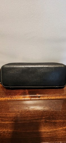 VTG Y2K Juicy Couture Make Up Bag Case Black Velvet Embroidered RARE - Picture 5 of 7