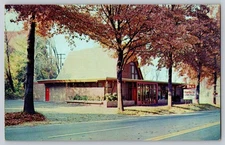Postcard PA Pennsylvania Harrisburg Merriels Steak House Seafood & Prime Rib