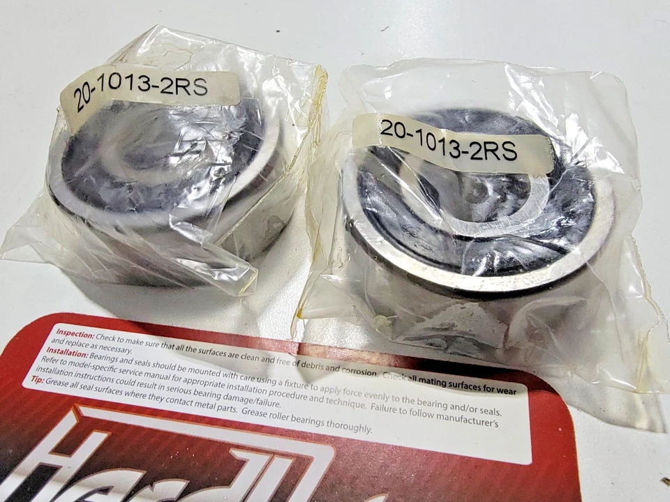 Rodamientos de rueda de disco duro delanteros Sportster XL 883 1200 2000-2007 Harley Davidson Foto 4 de 4