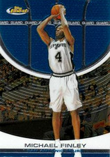 2005-06 Finest #56 Michael Finley San Antonio Spurs