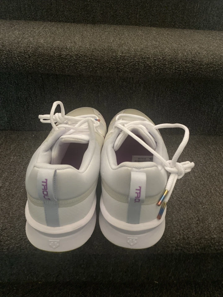 Nike Force Zoom Trout 9 Pro Metal Baseball Cleats White FB2907-106 Men Size 12 - Image 3 of 4