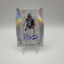 2025 Panini Flawless BRIAN DAWKINS Honored Ink Inscription On Card Auto 12/20
